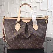 Louis Vuitton LV Palermo PM Satchel Shoulder Bag M40145 Monogram 1506 - 5