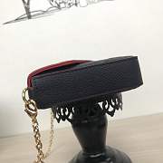 Louis Vuitton MONOGRAM EMPREINTE Monogram 2WAY Chain Plain Leather navy blue M64099  - 6