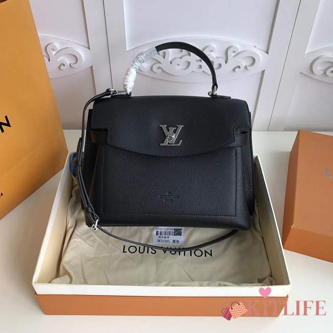 Forubags LV  Black LOCKME EVER Medium size handbag M51395 - 1
