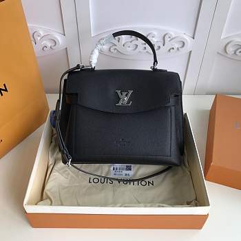 Forubags LV  Black LOCKME EVER Medium size handbag M51395