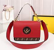 forubags FENDI KAN I LOGO handbag red - 1