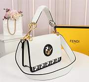 forubags FENDI KAN I LOGO handbag white - 2