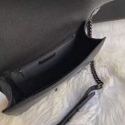 Forubags Chanel 30cm Le Boy Caviar bag gun black hardware - 5