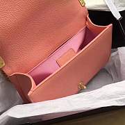 Forubags Chanel PINK Quilted Boy Bag 25cm with Top Handle - 2