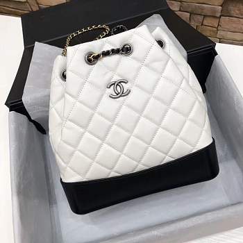 Forubags Chanel Gabrielle Backpack 94485# white