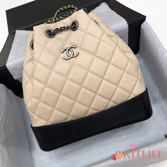 Forubags Chanel Gabrielle Backpack 94485# beige  - 1