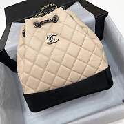 Forubags Chanel Gabrielle Backpack 94485# beige  - 1