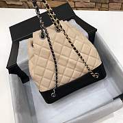 Forubags Chanel Gabrielle Backpack 94485# beige  - 6