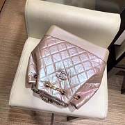 Forubags Chanel Gabrielle Backpack 94485# bright pink - 3