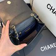 Forubags Chanel lambskin flapbag AS0321 Navy - 2