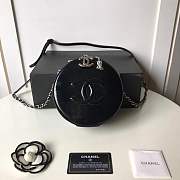 Forubags Chanel Owl hanging small round bag imported lacquer leather  - 6