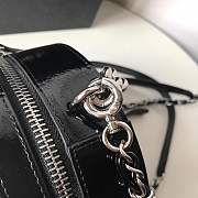 Forubags Chanel Owl hanging small round bag imported lacquer leather  - 5
