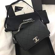 Forubags CHANEL New summer 2019 Rhombohedral bag S0574# black - 2