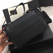 Forubags CHANEL New summer 2019 Rhombohedral bag S0574# black - 3