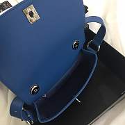 Forubags CHANEL New summer 2019 Rhombohedral bag S0574# blue - 3