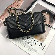 Forubags-2 Chanel Gabrielle Mini bag V Lattice 94505# - 1