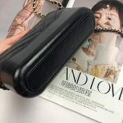 Forubags-2 Chanel Gabrielle Mini bag V Lattice 94505# - 5