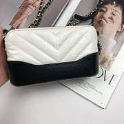 Forubags-4 Chanel Gabrielle Mini bag V Lattice 94505# - 5