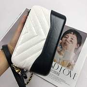 Forubags-4 Chanel Gabrielle Mini bag V Lattice 94505# - 2