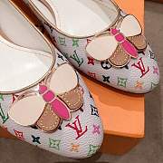 Forubags Louis Vuitton flat lady shoes white - 3