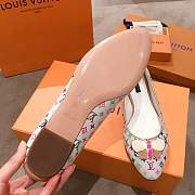 Forubags Louis Vuitton flat lady shoes white - 6