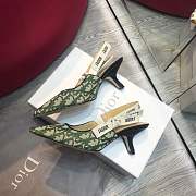 Forubags dior 19ss green mid heel - 2