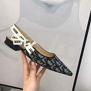 Forubags dior 19ss black flat shoes - 6