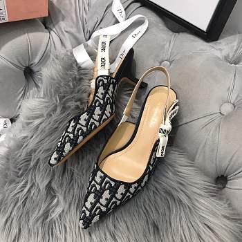 Forubags dior 19ss black middle heel