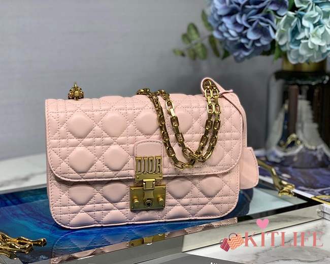 Forubags2 Dior Addict Lambskin retro chain bag - 1