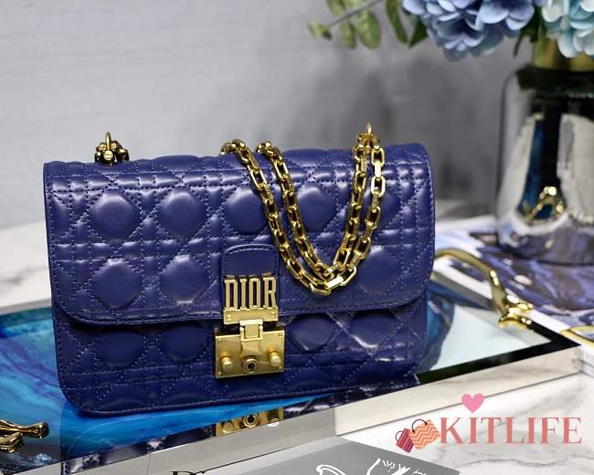 Forubags3 Dior Addict Lambskin retro chain bag - 1