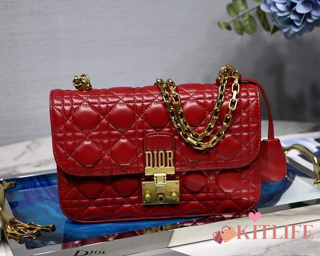 Forubags5 Dior Addict Lambskin retro chain bag - 1