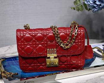 Forubags5 Dior Addict Lambskin retro chain bag