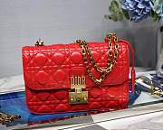 Forubags4 Dior Addict Lambskin retro chain bag - 6