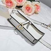 Forubags Dior Saddle Waistband Saddle bag white - 4