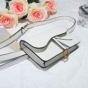 Forubags Dior Saddle Waistband Saddle bag white - 2
