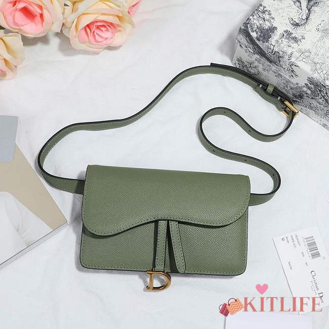 Forubags Dior Saddle Waistband Saddle bag green - 1