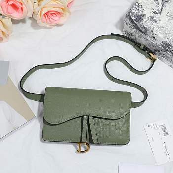 Forubags Dior Saddle Waistband Saddle bag green