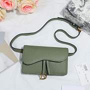 Forubags Dior Saddle Waistband Saddle bag green - 3
