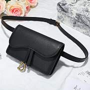 Forubags Dior Saddle Waistband Saddle bag black - 6