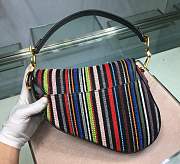 Dior Saddle Embroidered rainbow beads - 3