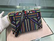 Forubags Diorama Embroidered rainbow beads Detachable chain belt  - 2
