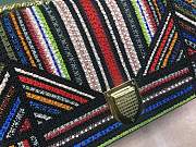 Forubags Diorama Embroidered rainbow beads Detachable chain belt  - 4