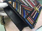 Forubags Diorama Embroidered rainbow beads Detachable chain belt  - 5