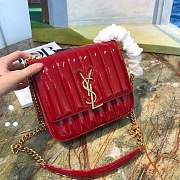 Forubags Vicky mini bag Lacquer leather series 532612# red - 4