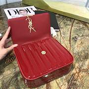 Forubags Vicky mini bag Lacquer leather series 532612# red - 2