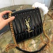 Forubags Vicky mini bag Lacquer leather series 532612# black - 1