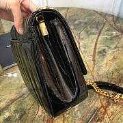 Forubags Vicky mini bag Lacquer leather series 532612# black - 3