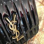 Forubags Vicky mini bag Lacquer leather series 532612# black - 6