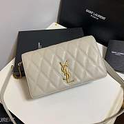 Forubags Saint Laurent YSL Angie Chain Bag In Diamond-quilted Lambskin 568906  - 1