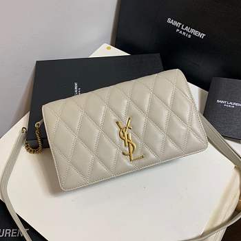 Forubags Saint Laurent YSL Angie Chain Bag In Diamond-quilted Lambskin 568906 